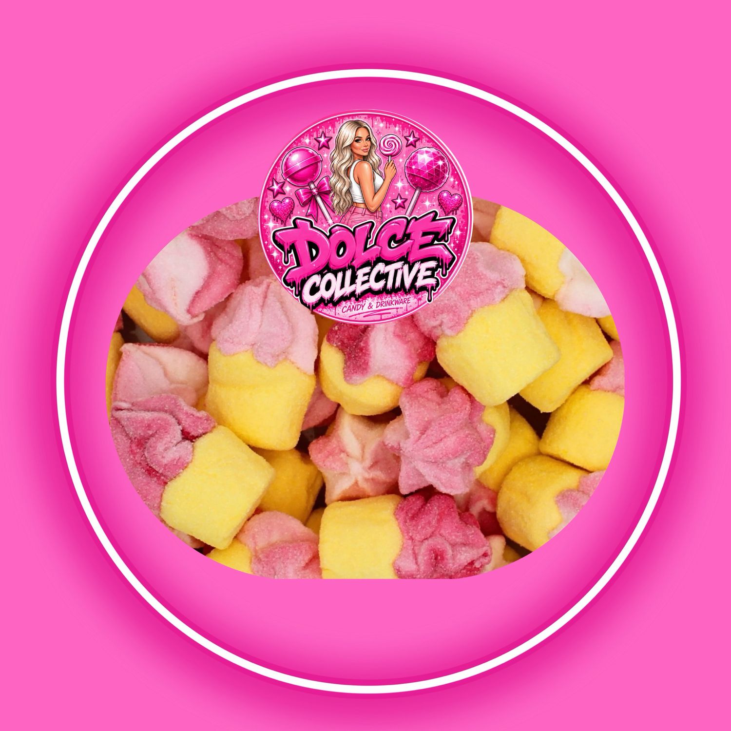 UK Marshmallow Cupcakes 100g