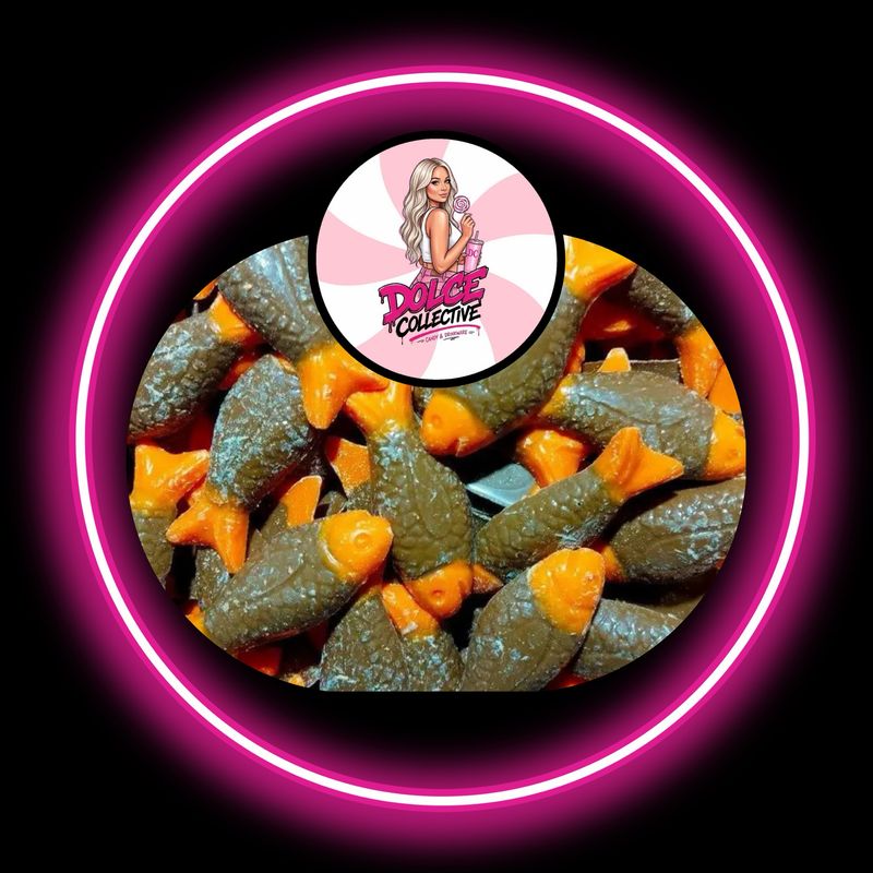 Orange Chocolate Fish 100g