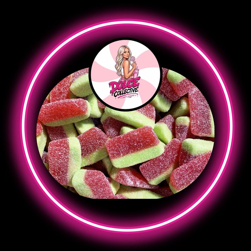 Sour Watermelon Slices 100g