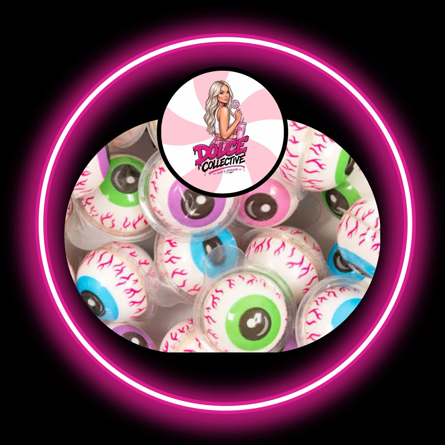 3D Filled Gummy Eyeballs Each