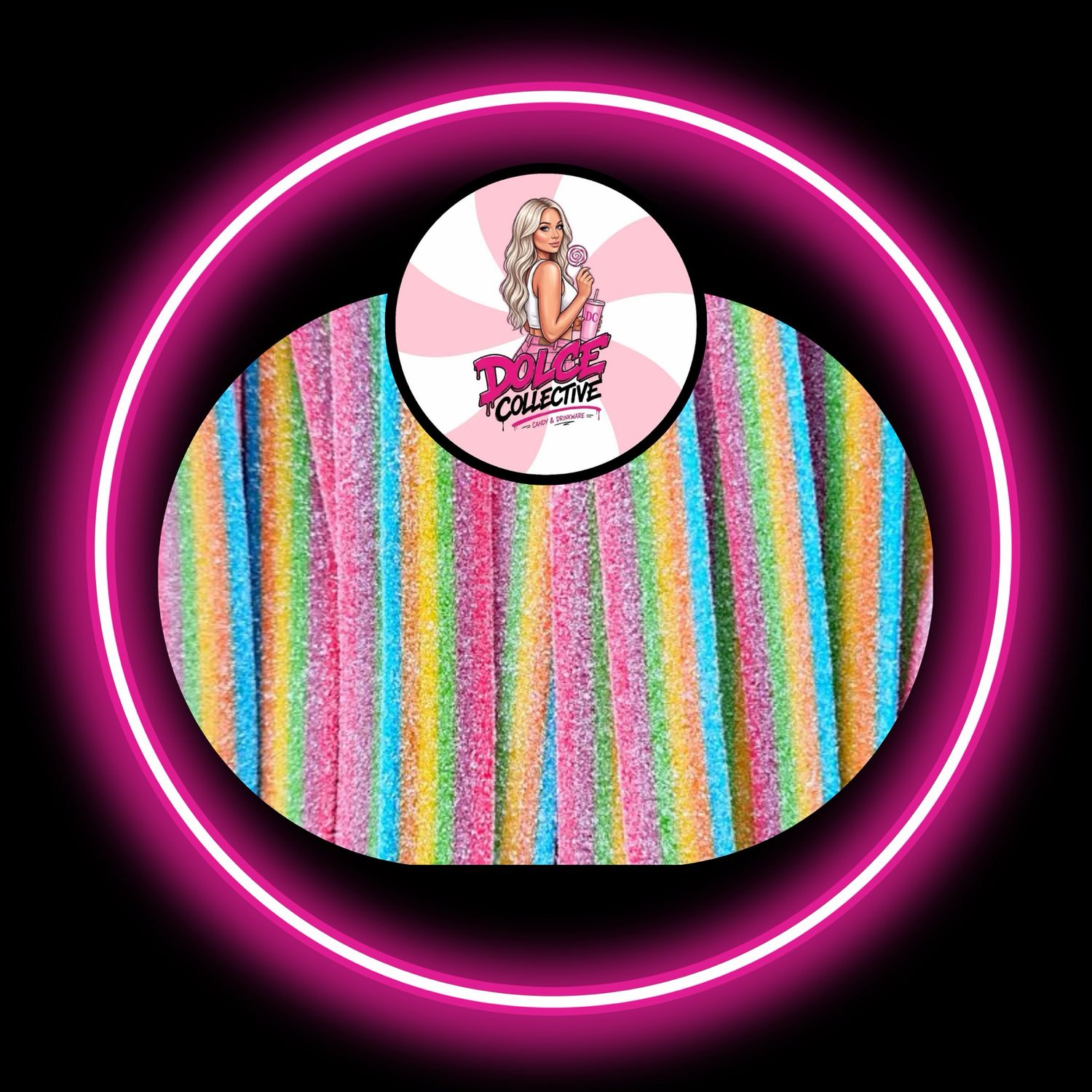 Sour Rainbow Belts 100g