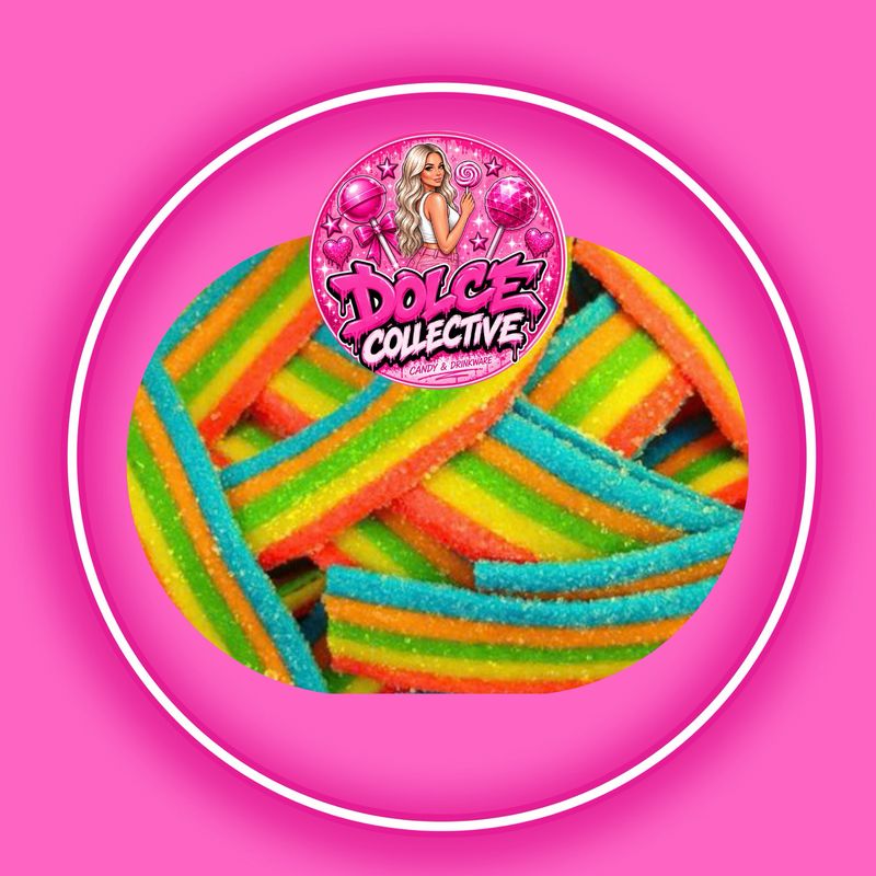 Sour Rainbow Belts 100g