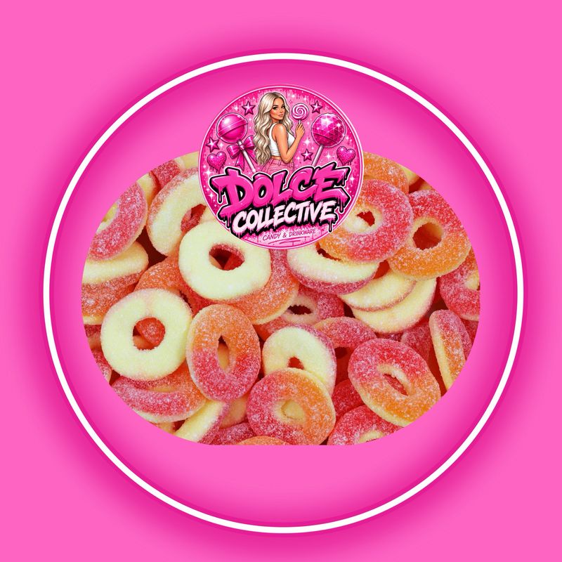 Sour Peach Rings 100g