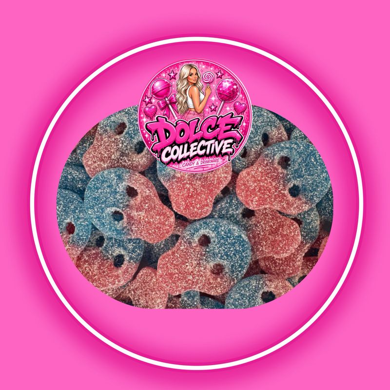 Swedish Style Mixed Berry Sour Skull 100g
