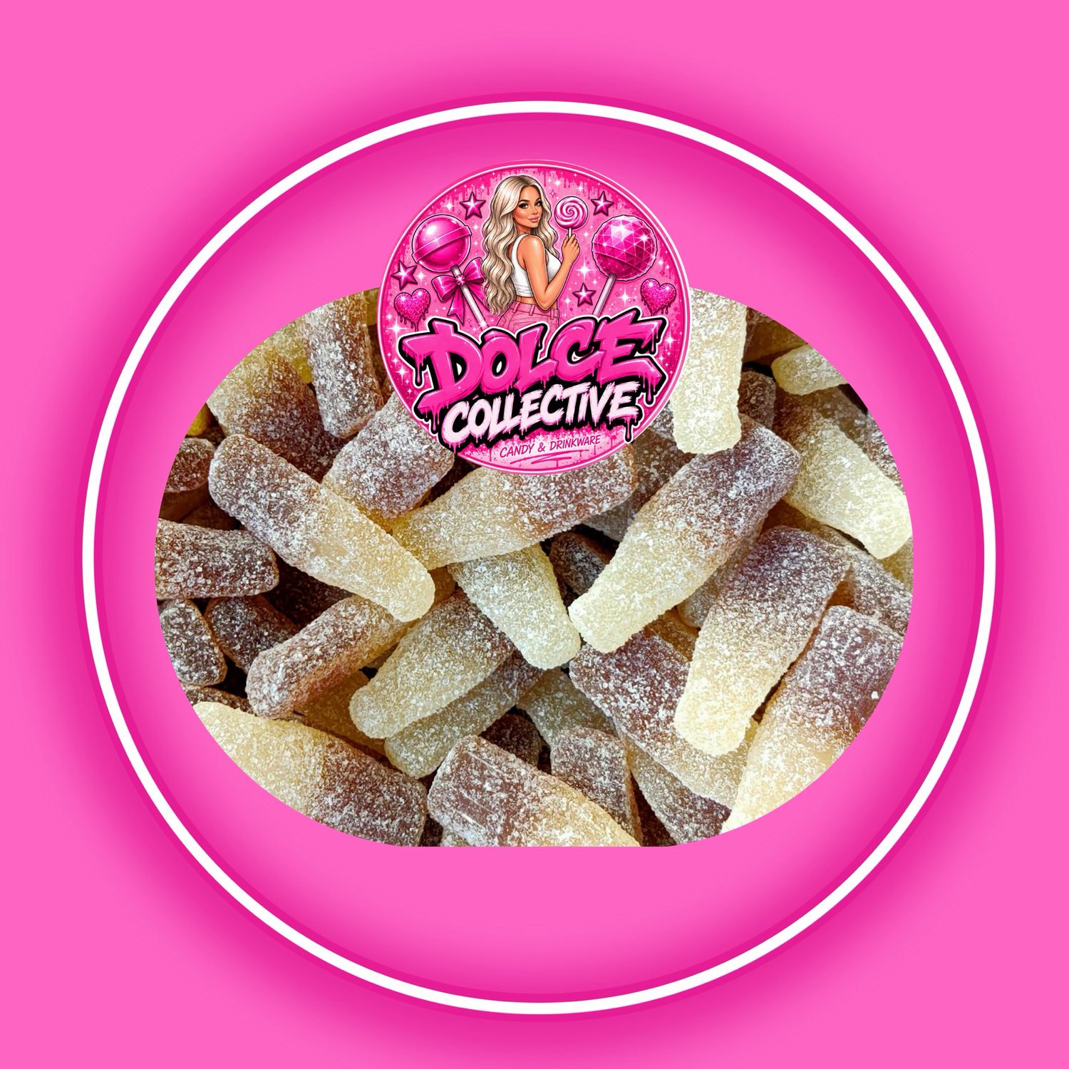 Sour Cola Bottles 100g