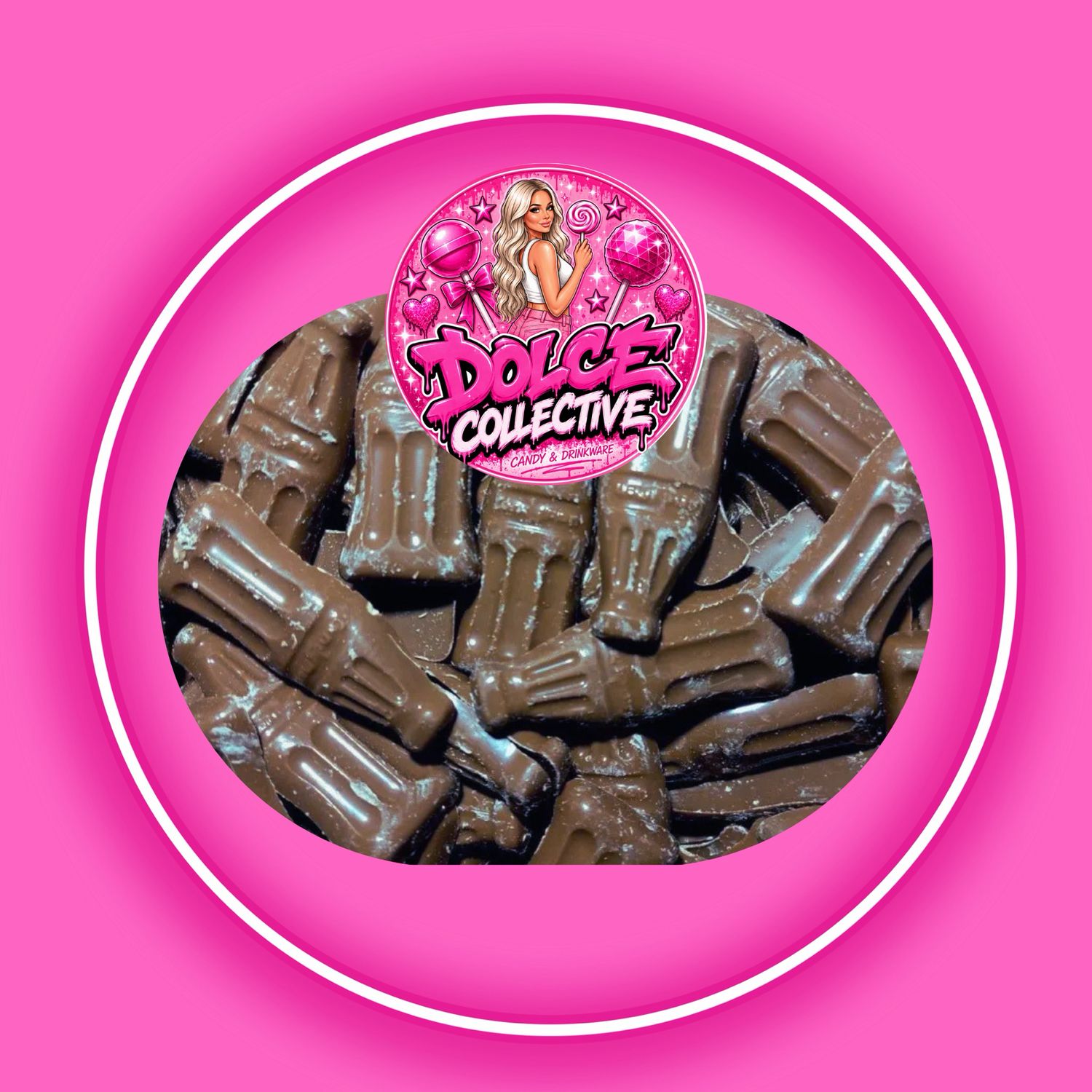Chocolate Cola Bottles 100g