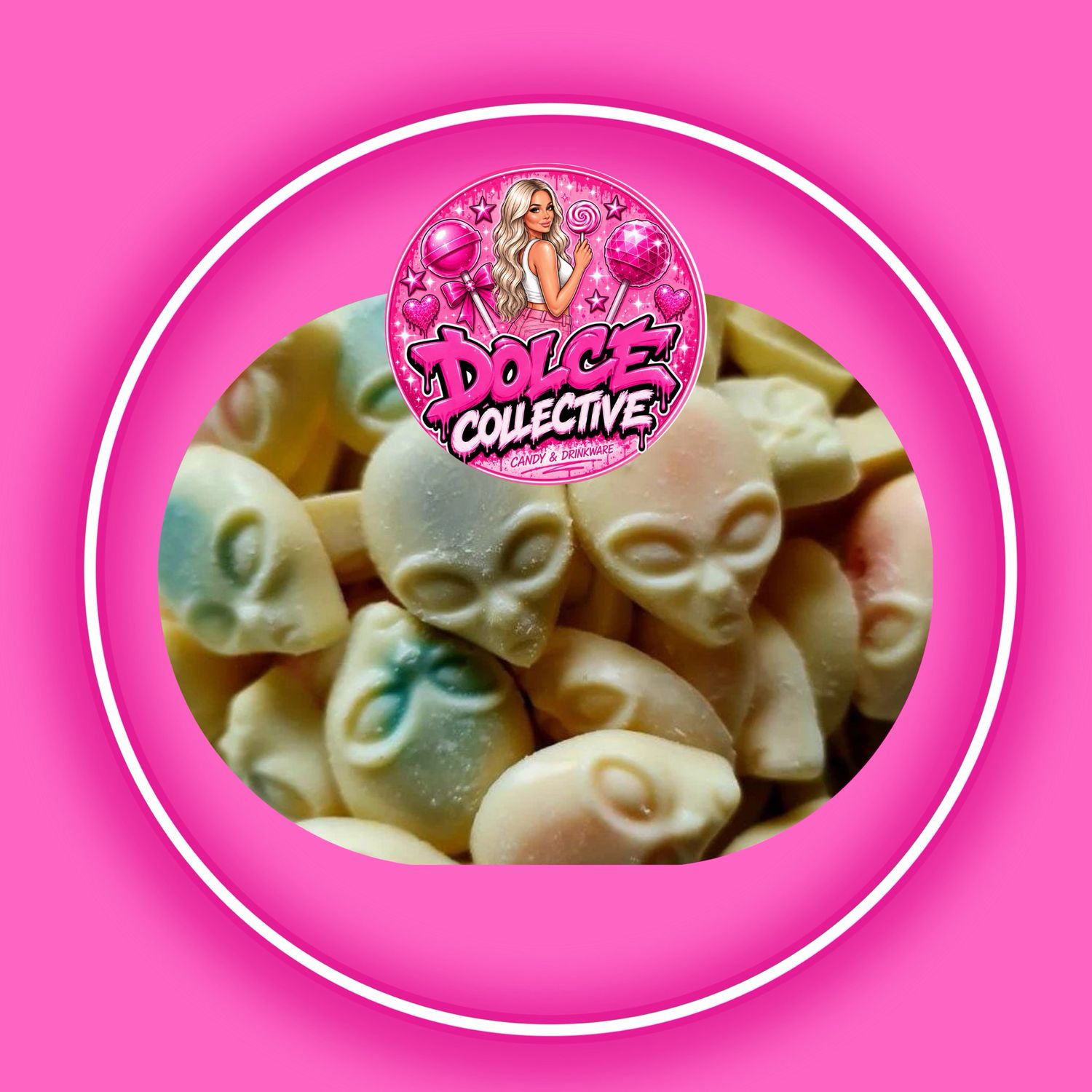 White Chocolate Aliens 100g