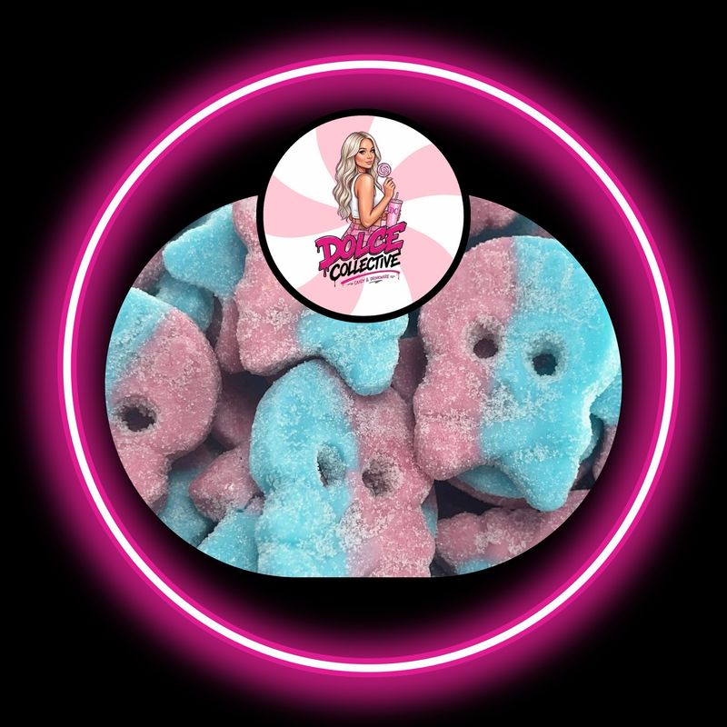 BUBS Dizzy Sour Skulls 100g