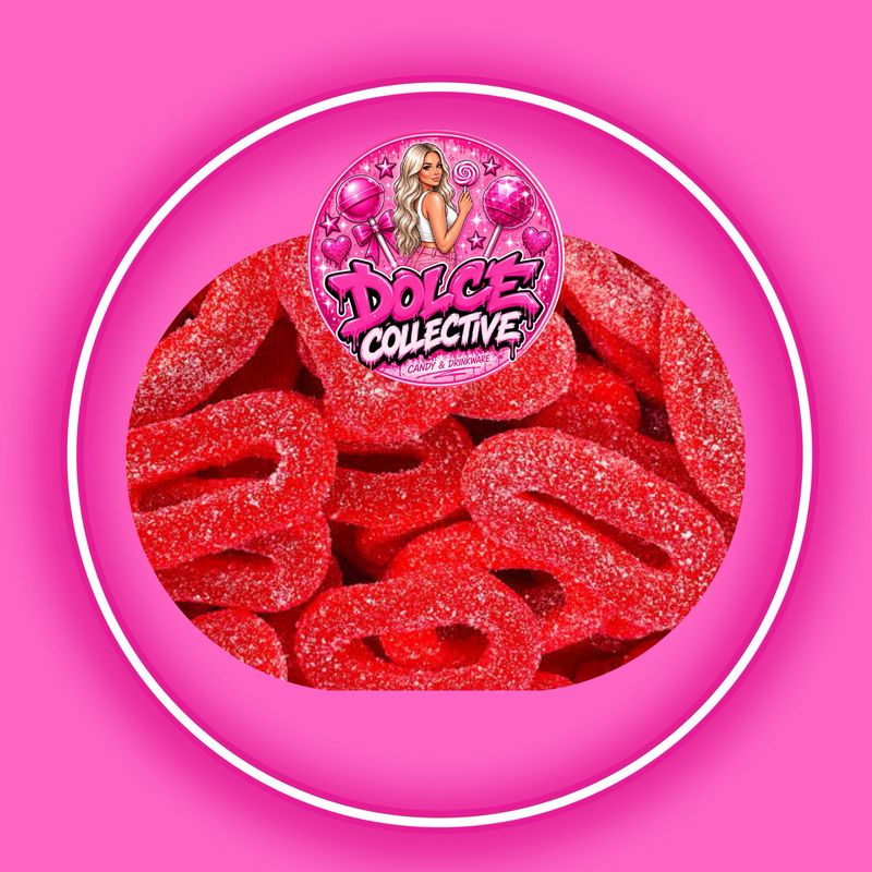 Strawberry Rings 100g