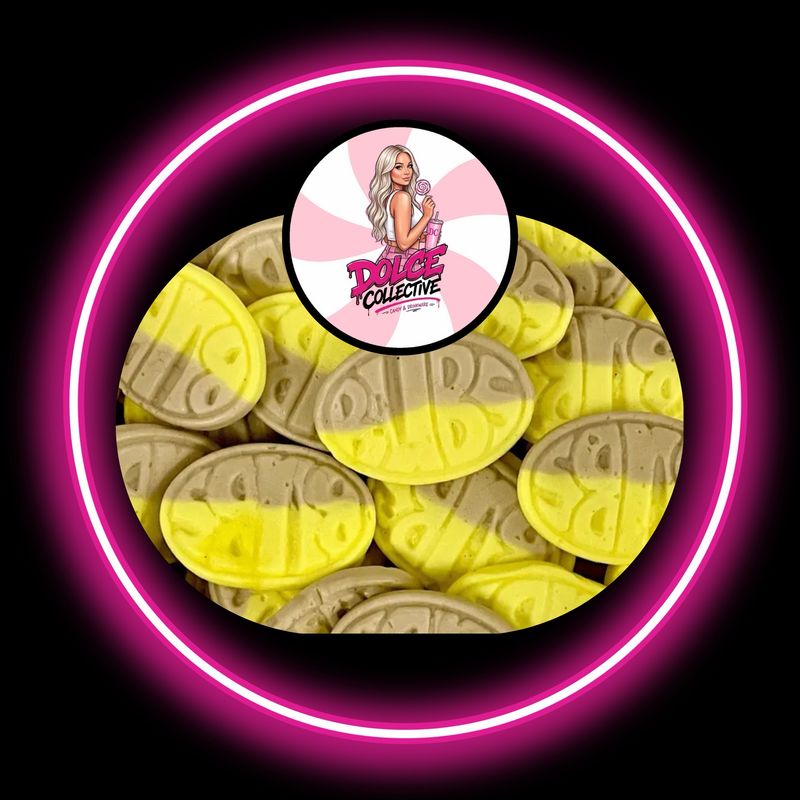 BUBS Banana Caramel Ovals 100g