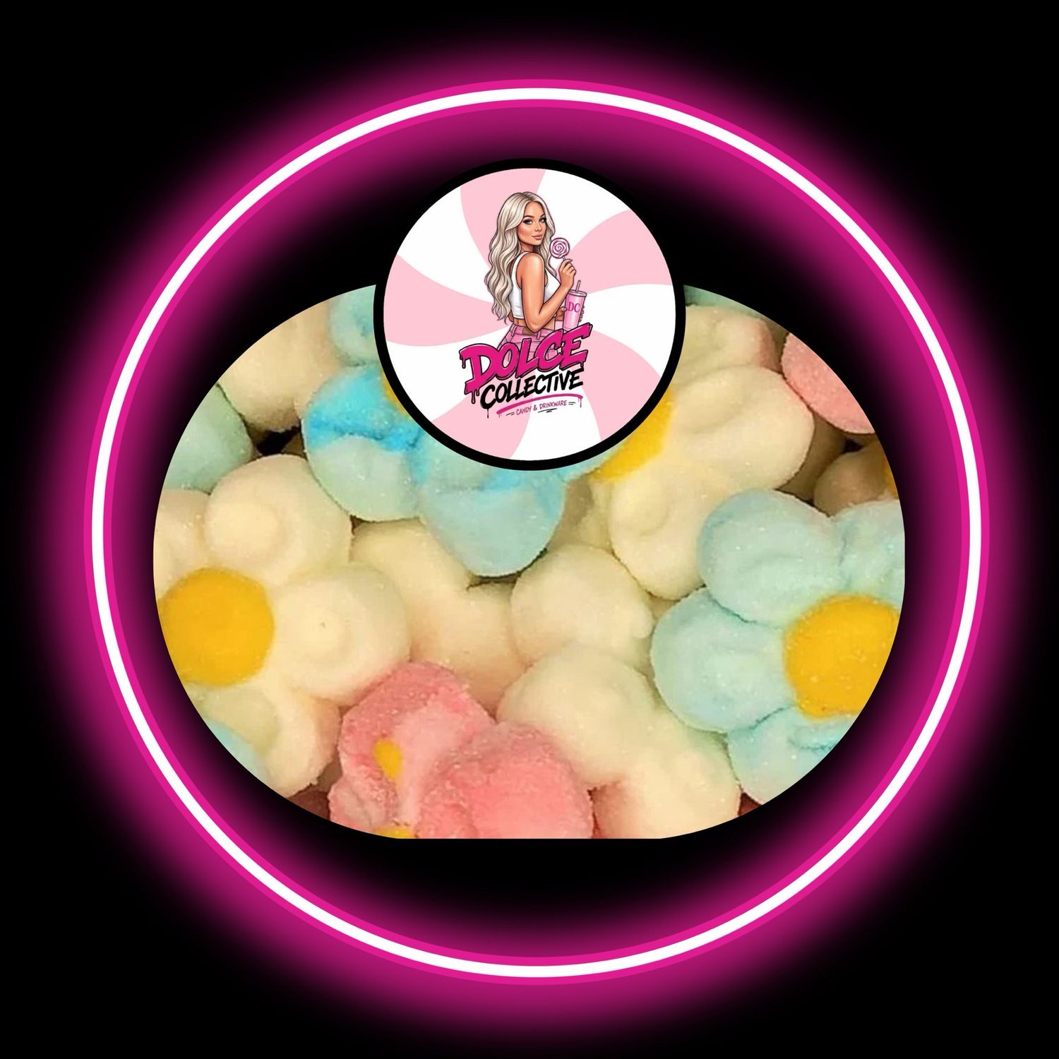 UK Marshmallow Flowers 100g
