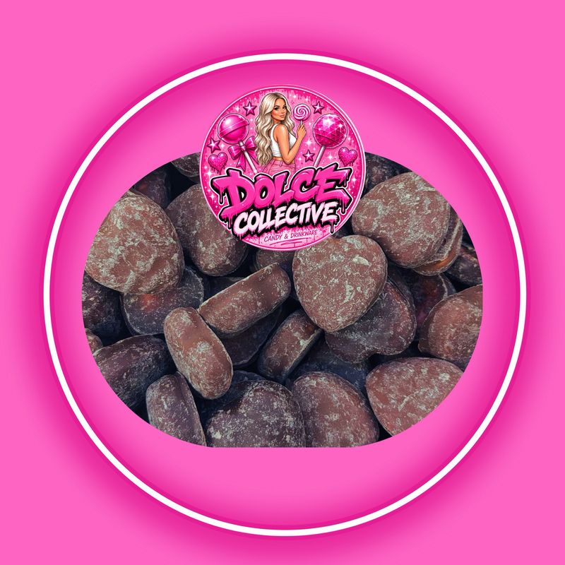 Chocolate Strawberry Hearts 100g