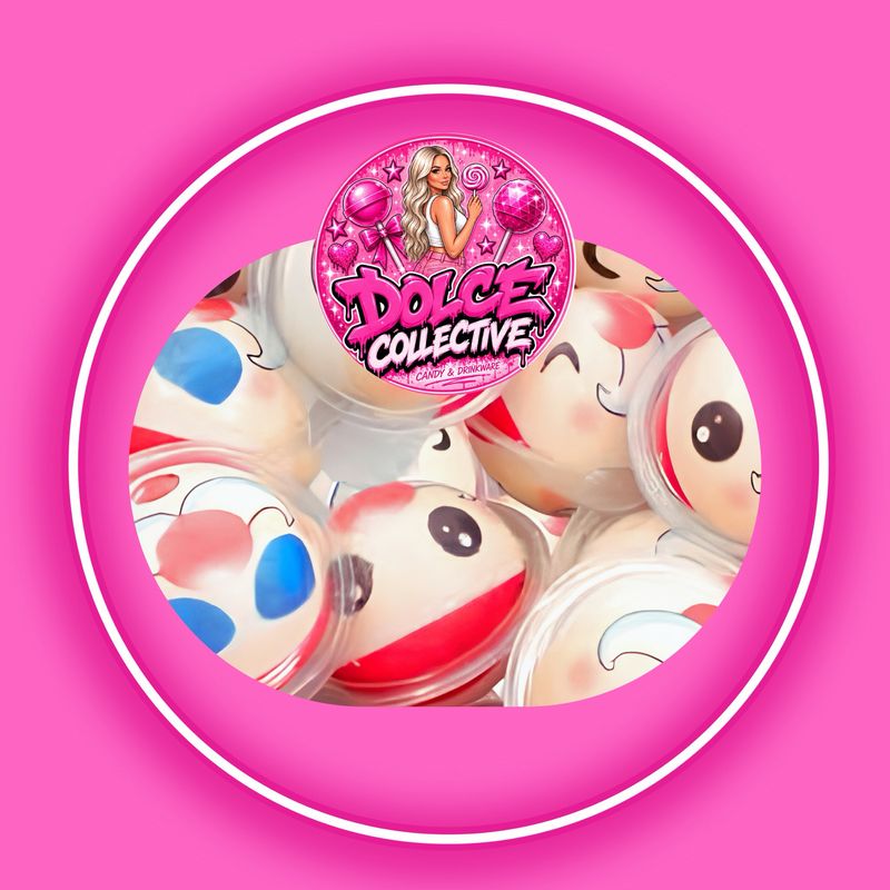 3D Ball Gummy Clowns Each