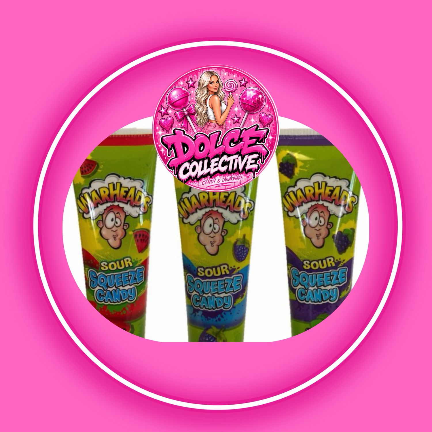 Warhead Sour Squeeze Candy 120g