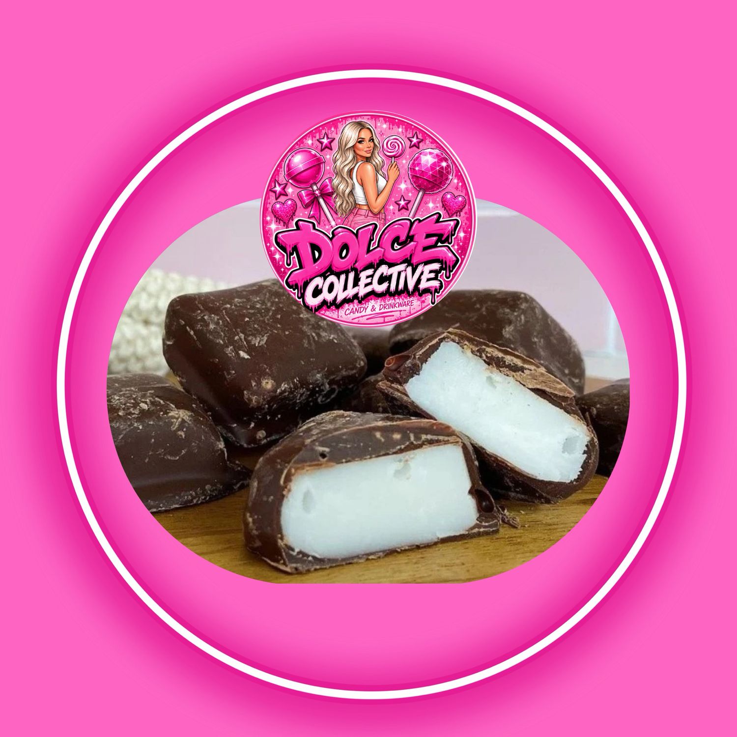 Dark Chocolate Peppermint Delights 100g