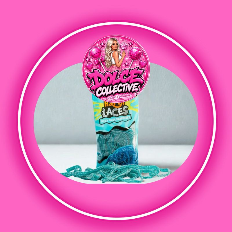 Bebeto Laces Fizzy Blue Raspberry 180g