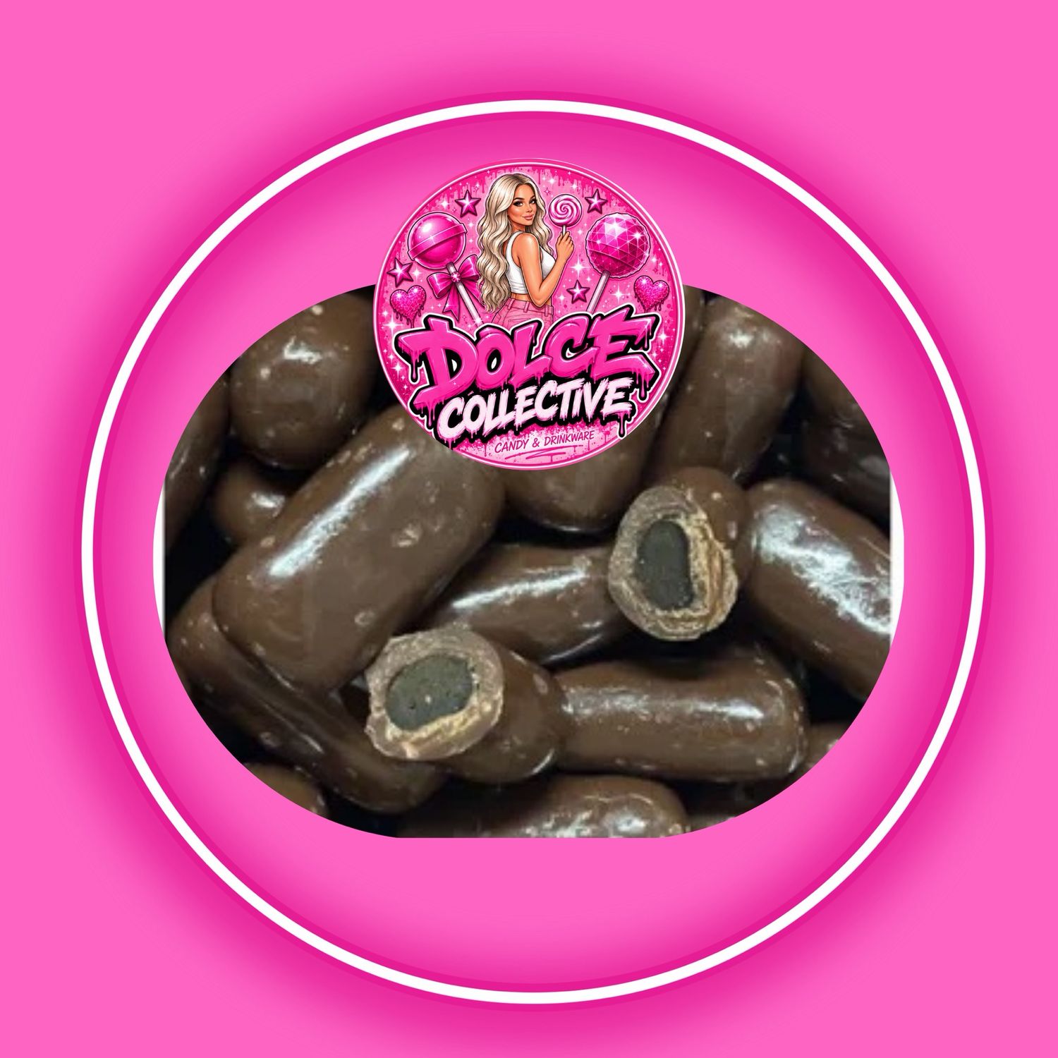 Milk Chocolate Licorice Bullets 100g