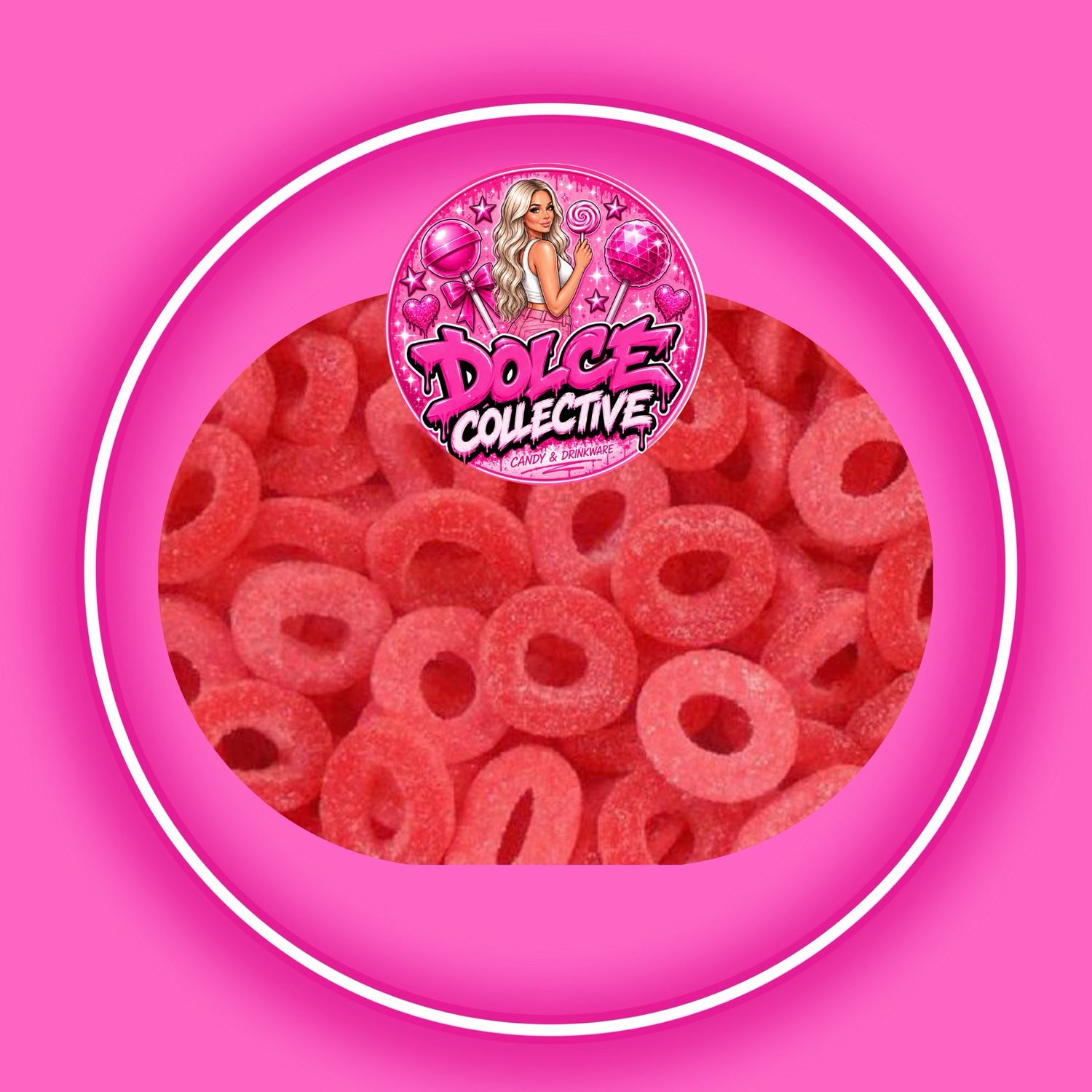 Sour Melon Rings 100g