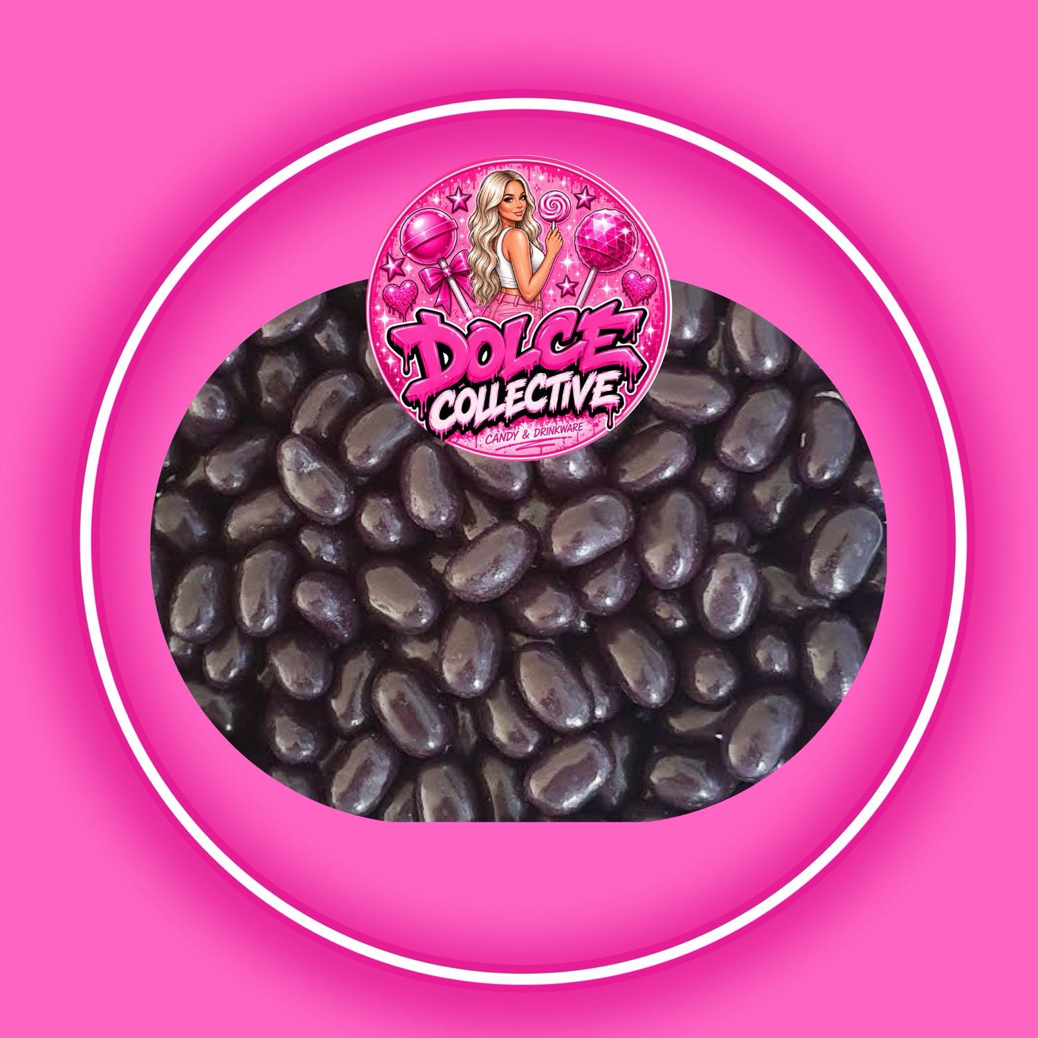 Black Jelly Beans 100g