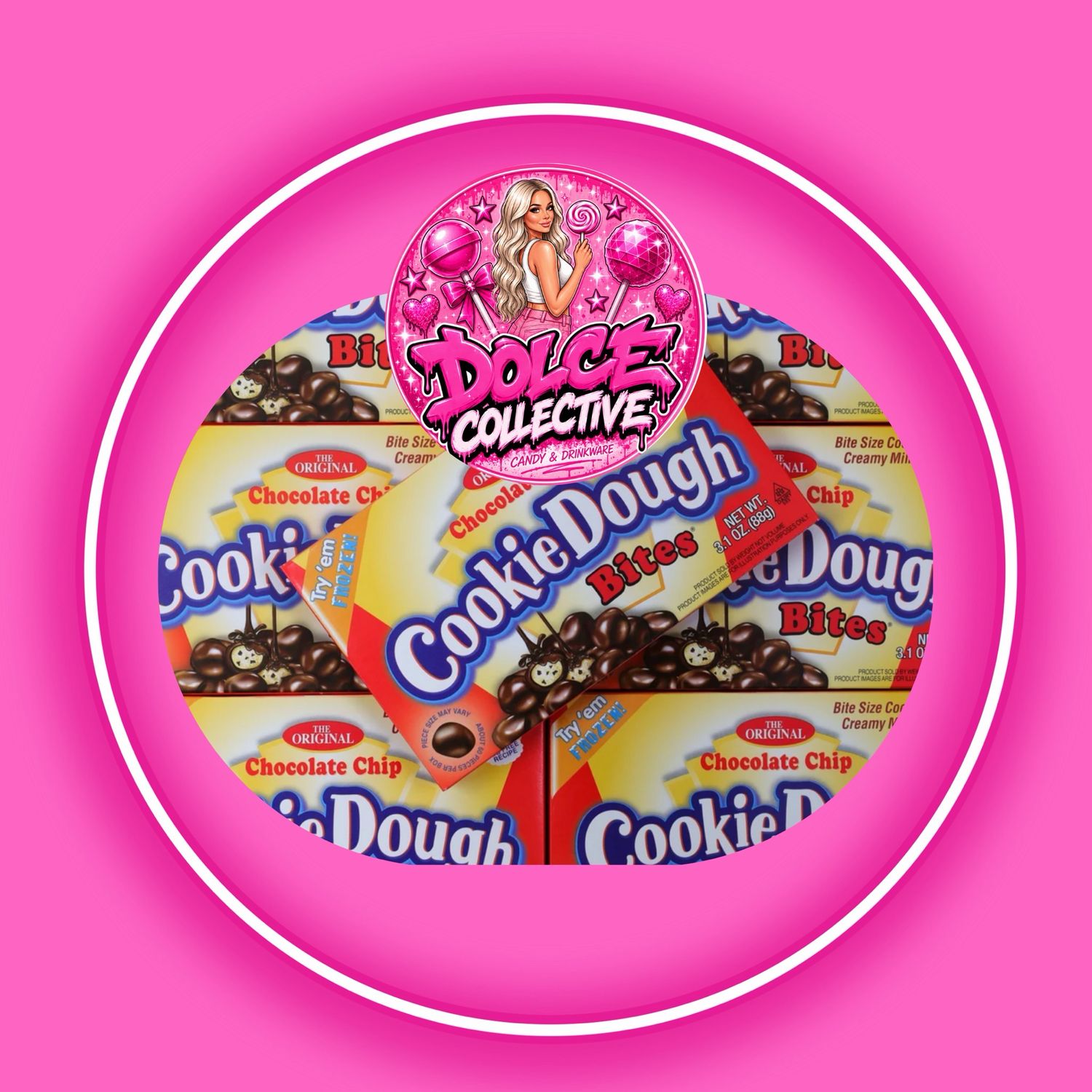 Chocolate Chip Cookie Dough Bites 88g