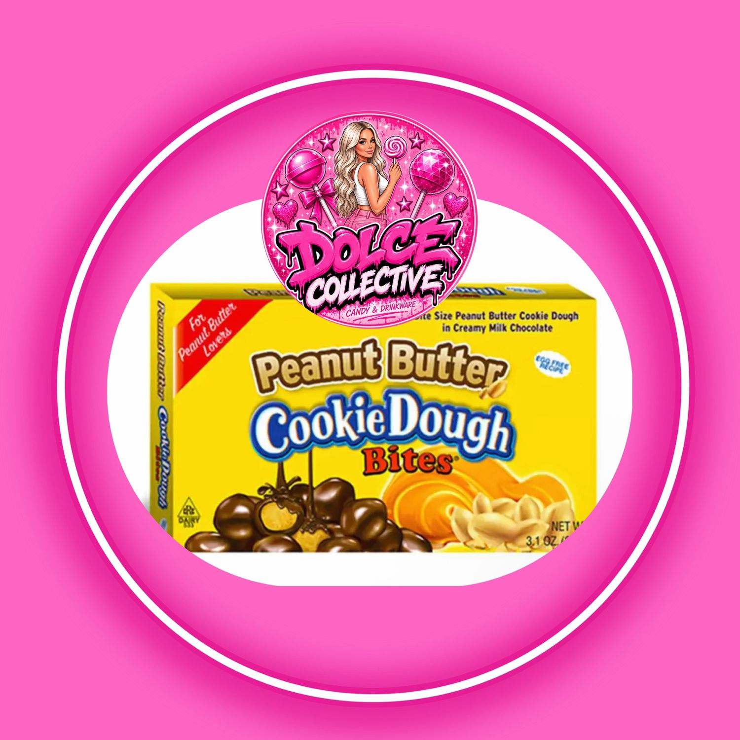 Peanut Butter Cookie Dough Bites