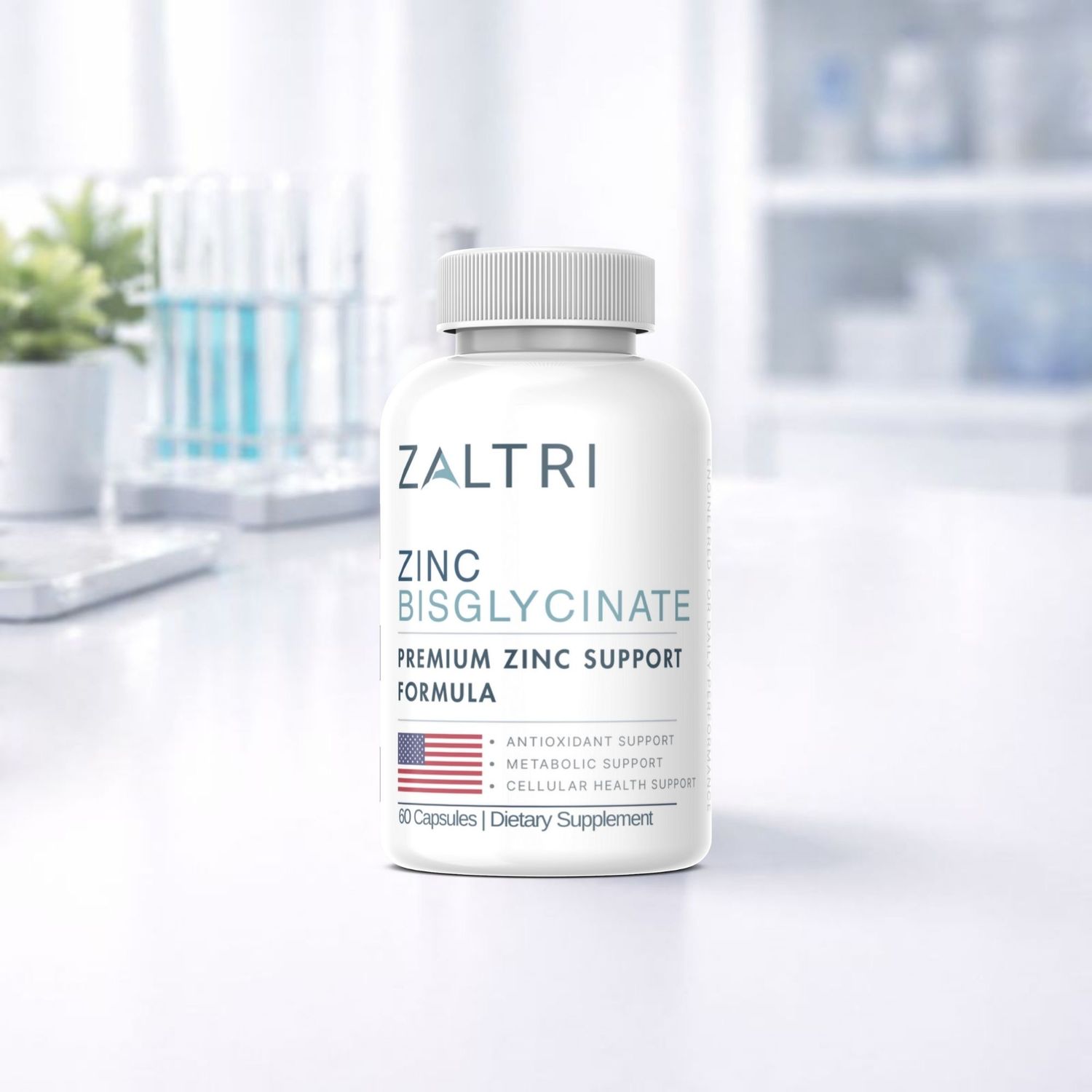 Zinc Bisglycinate – 60 Capsules