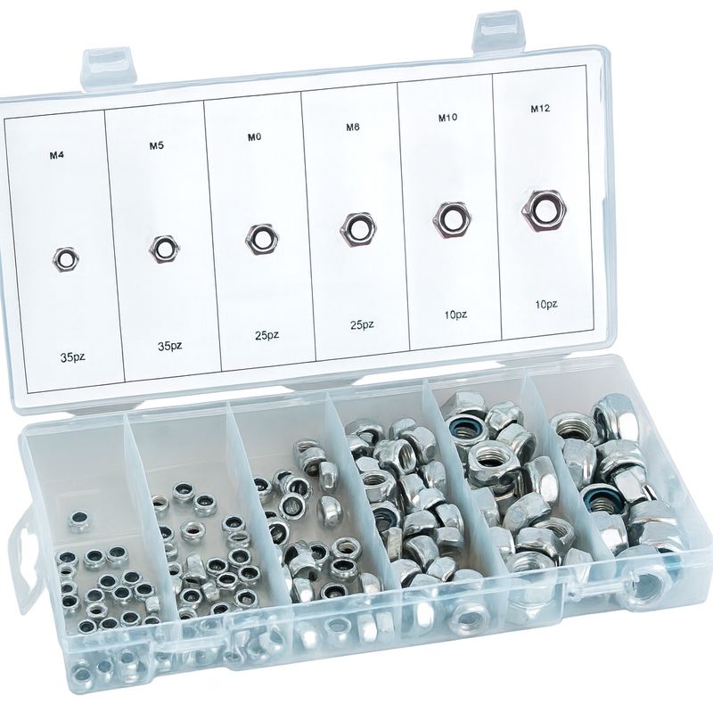 DADO ESAGONALE AUTOBLOCCANTE IN KIT SELF - HAND DADO ESAGONALE AUTOBLOCCANTE IN KIT SELF - HAND