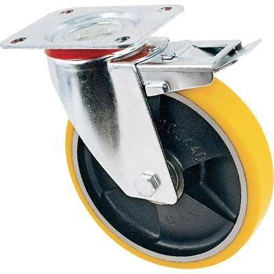 RUOTA A FORCELLA GIREVOLE + FERMO 24 - AVO