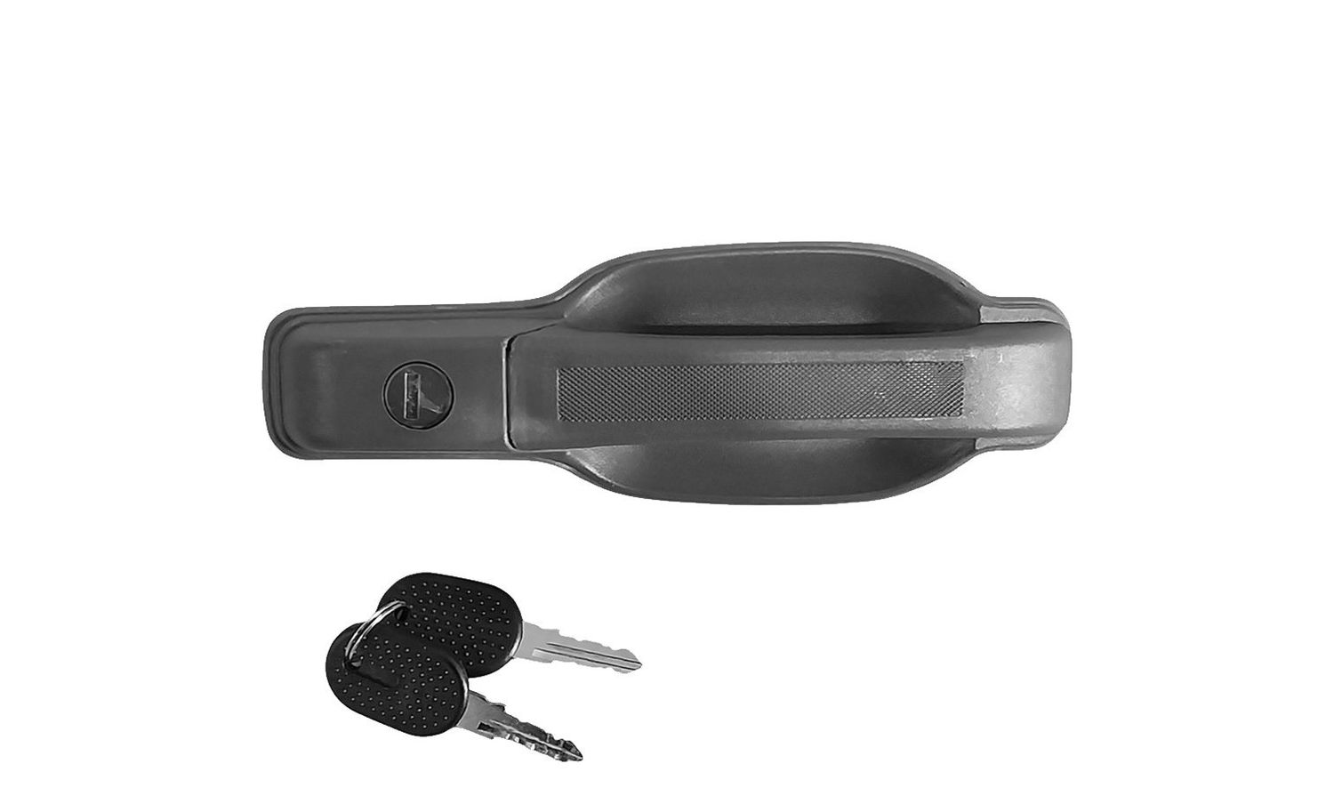 MANIGLIA DESTRA CON CHIAVE GRIGIO