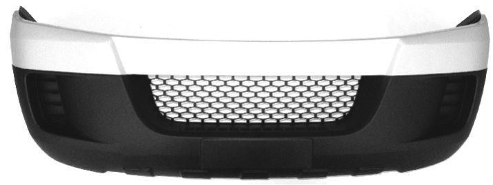 PARAURTI ANTERIORE CON PRIMER CON TAPPO GANCIO TRAINO