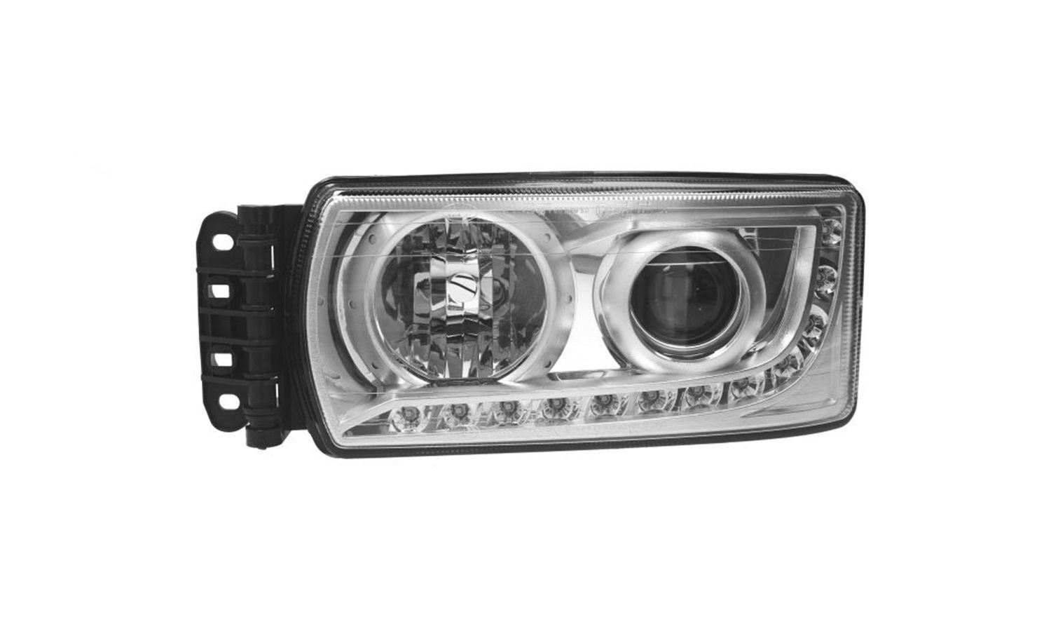 FARO SINISTRO MANUALE CON CENTRALINA SENZA LAMPADINA (H7-H7-LED) PREMIUM QUALITY