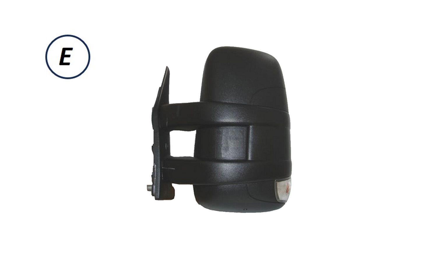 RETROVISORE SINISTRO MANUALE BRACCIO CORTO OMOLOGATO