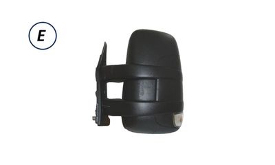 RETROVISORE SINISTRO MANUALE BRACCIO CORTO OMOLOGATO