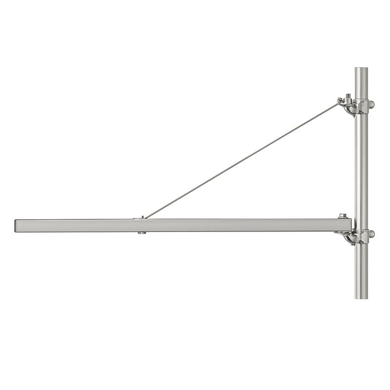 BRACCIO A PALO X PARANCO TIRATUTTO TELESCOPICO CM 80/110