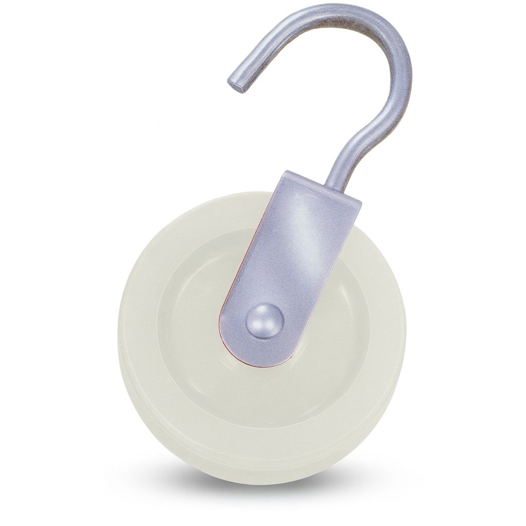 CARRUCOLA NYLON + GANCIO CARRUCOLA NYLON + GANCIO