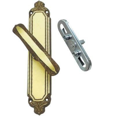 CREMONESE EXPORT GRATZ BUSSOLE IN OTTONE BRONZATA SFUMATA