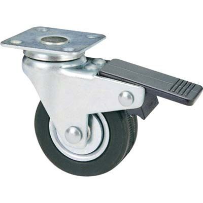 RUOTA A FORCELLA GIREVOLE + FERMO 160BIS - AVO