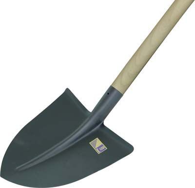 BADILE A PUNTA + SPALLA + MANICO IN LEGNO BASE WORKIT IN ACCIAIO E FAGGIO ( CM 29X30 GR 1850)