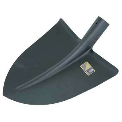 BADILE A PUNTA + SPALLA BASE WORKIT IN ACCIAIO (CM 29X30 GR 1000)