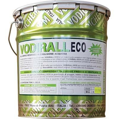ALLUMINIO RESINOSO VODIRALL ECO VODICHEM 	BASE ACQUA ARGENTO