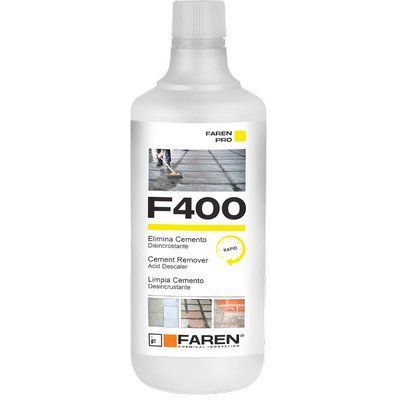 ACIDO DISINCROSTANTE TAMPONATO F400 FAREN LT 1 ACIDO DISINCROSTANTE TAMPONATO F400 FAREN LT 1