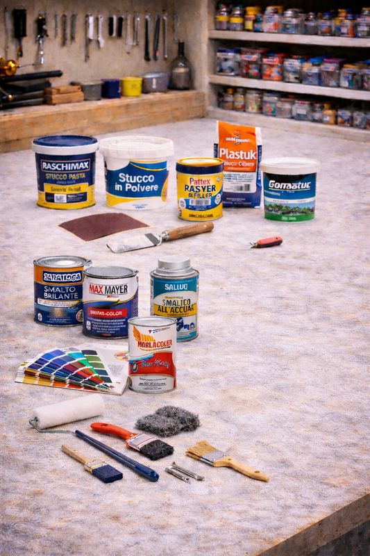 STUCCHI PENNELLI E VERNICI