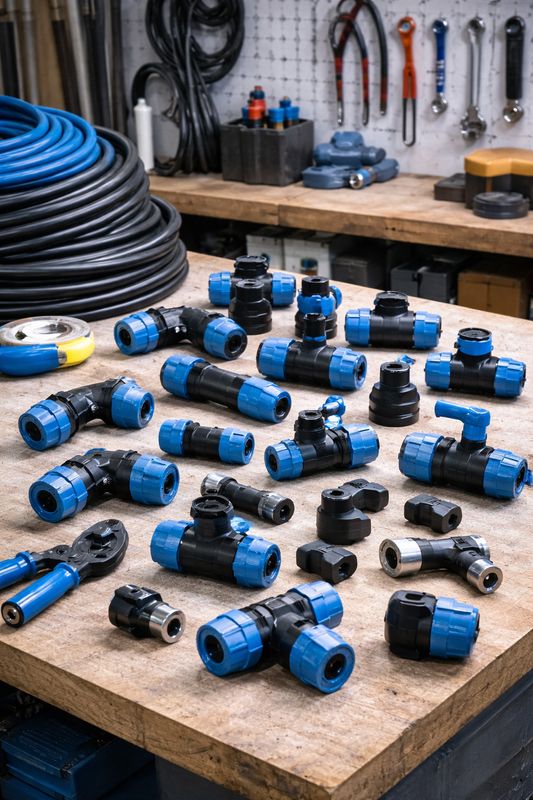 RACCORDI POLIETILENE