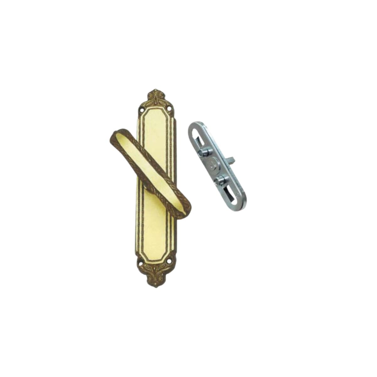 CREMONESE EXPORT GRATZ BUSSOLE IN OTTONE BRONZATA SFUMATA