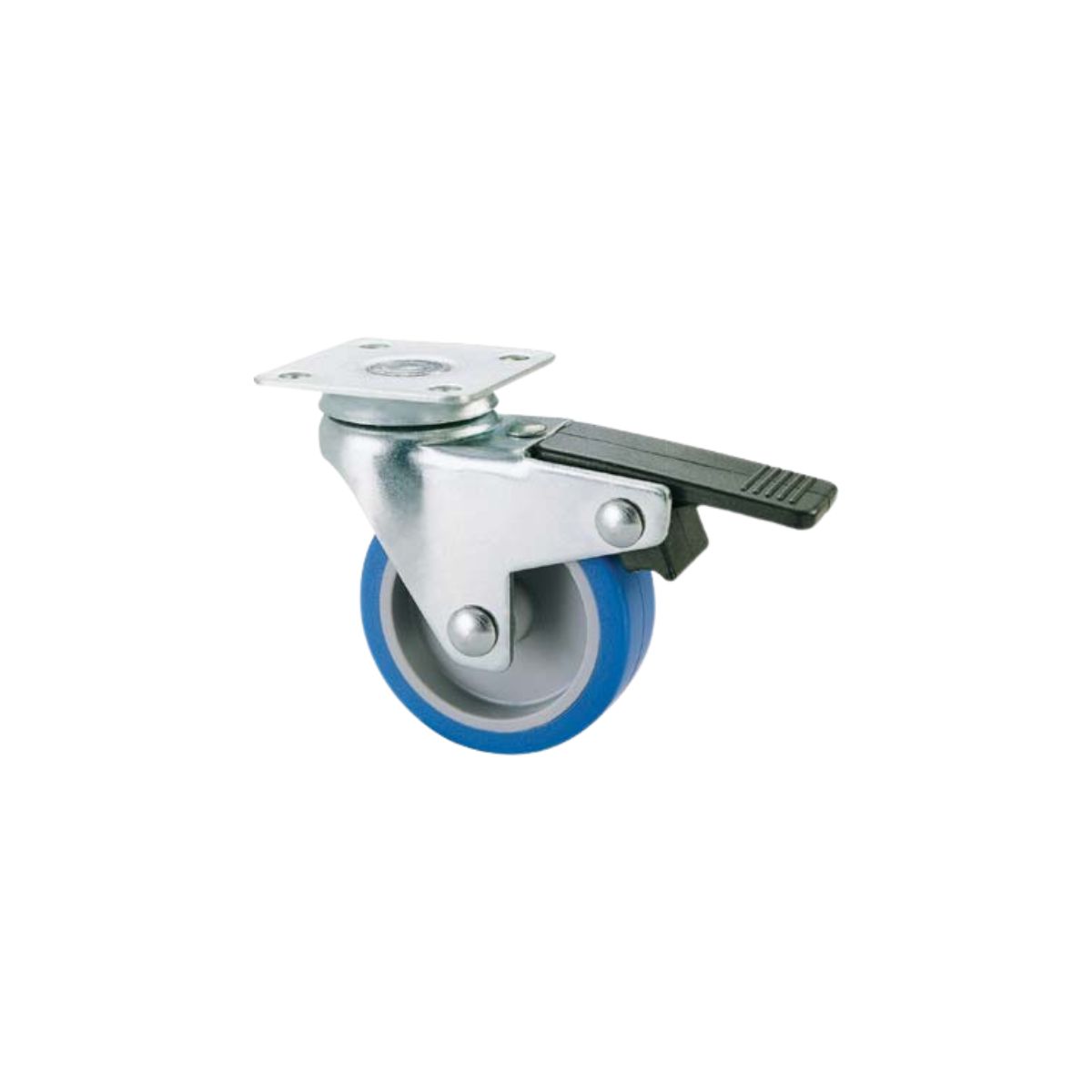 RUOTA A FORCELLA GIREVOLE + FERMO 221BIS - AVO