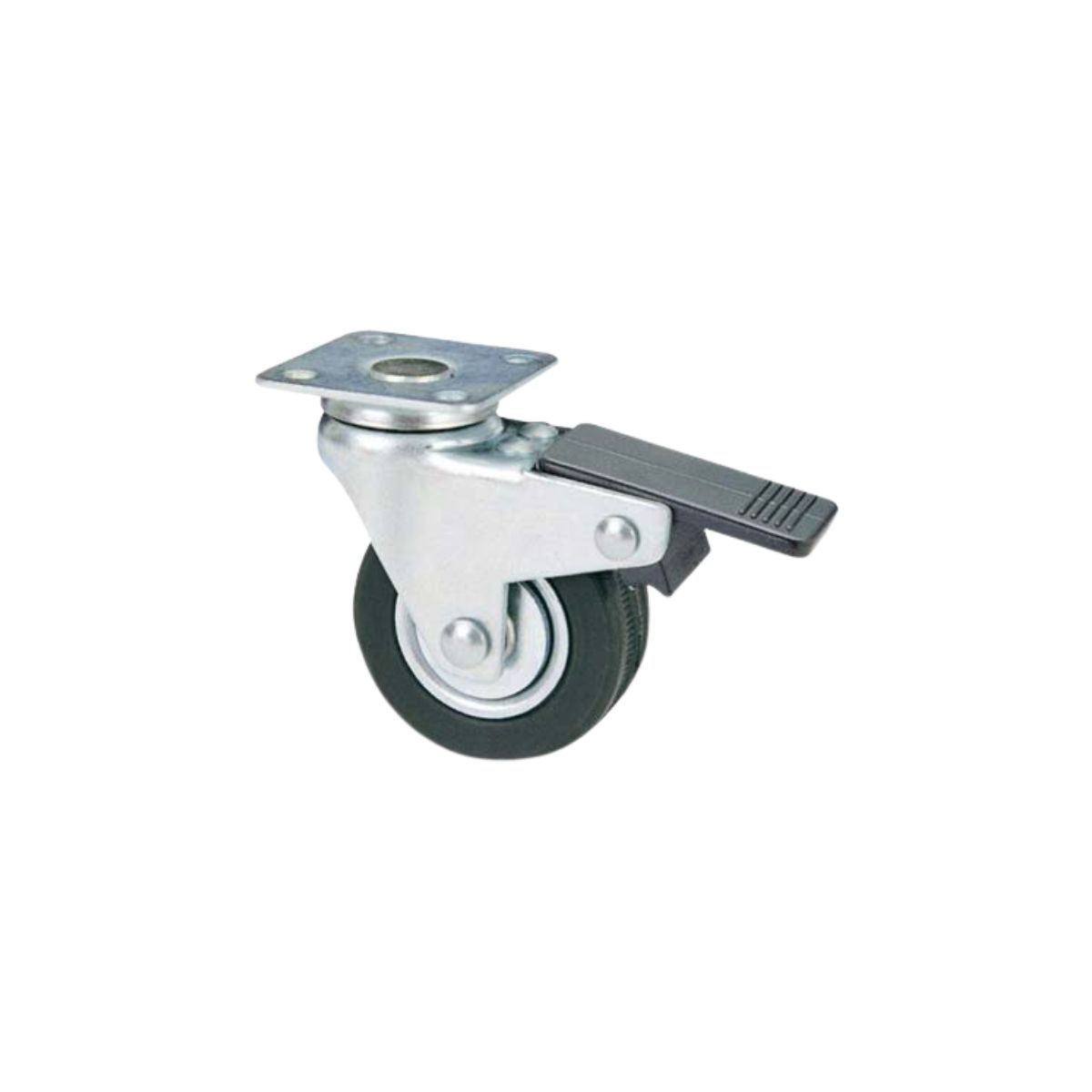 RUOTA A FORCELLA GIREVOLE + FERMO 160BIS - AVO