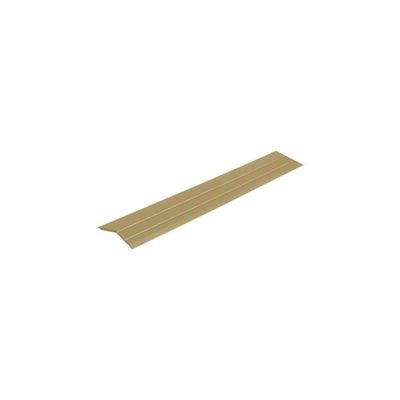 PIAGGIA ADESIVA PAVIMENTO DISLIVELLO - ALLUMINIO ORO MM 35 L.CM 90 MM 0/8