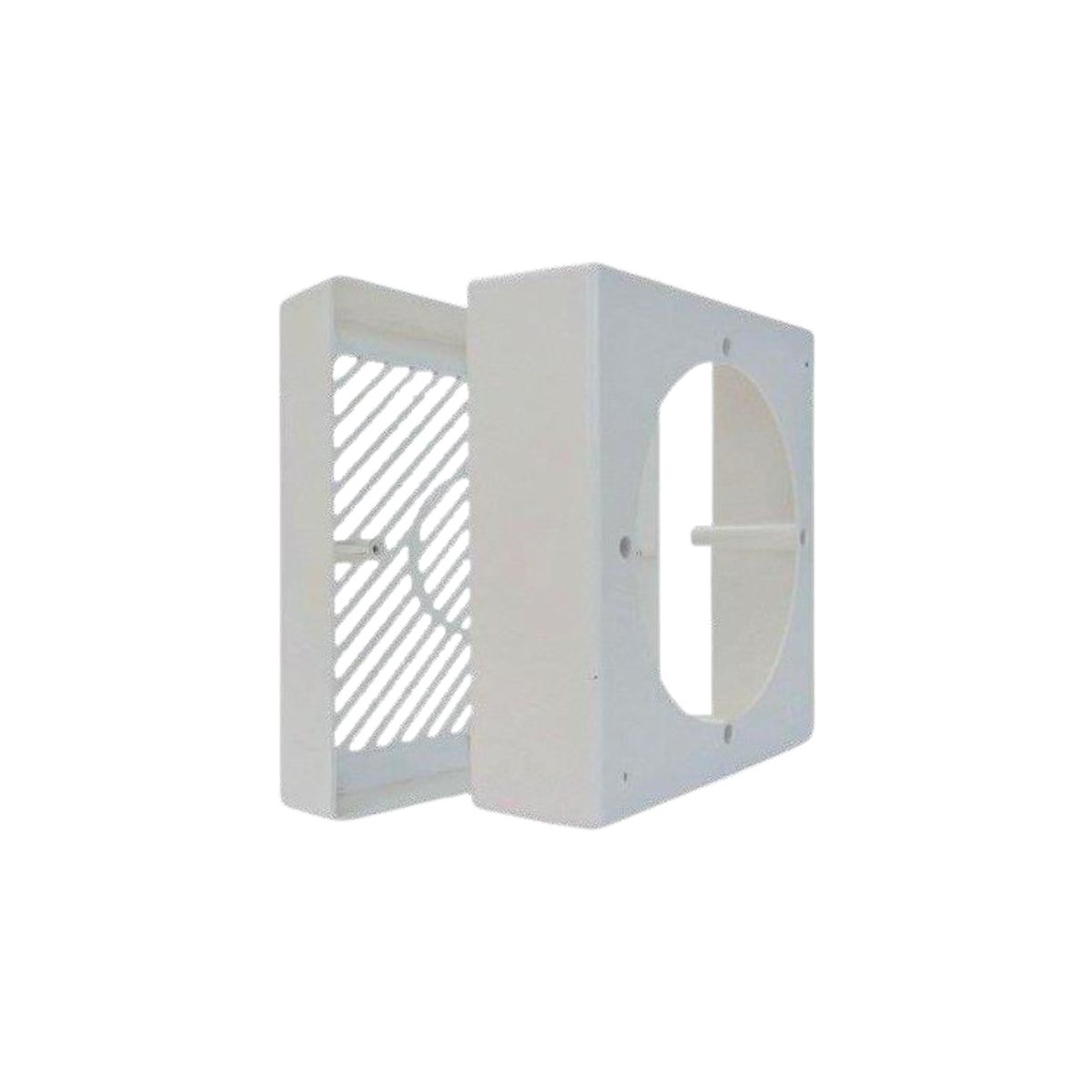 ADATTATORE ASPIRATORE ELETTRICO VETRO LUX BIANCO (D=MM 80-120)