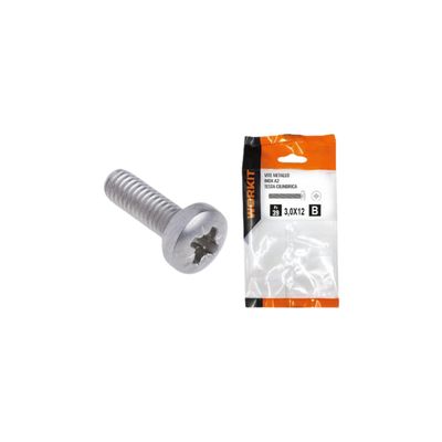 VITE METALLO TC INOX A2 SELF WORKIT - CAVA PH FILETTO INTERO