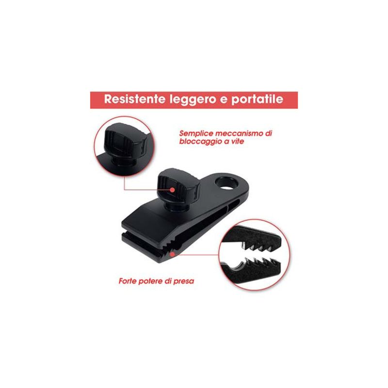 PINZA TENDI TELO HAND CM 8,5 × 3 × 3 – CONF. DA PZ 4